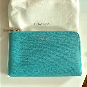 Classic Tiffany blue Tiffany & Co. wallet/clutch.